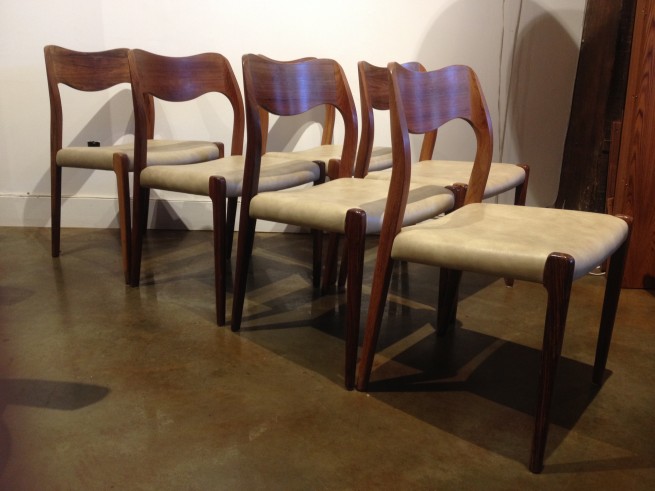 Amazing Roswood Moller dining chairs SOLD